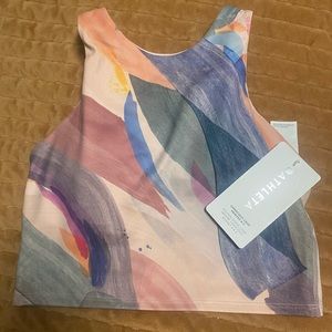 Athleta longline conscious crop